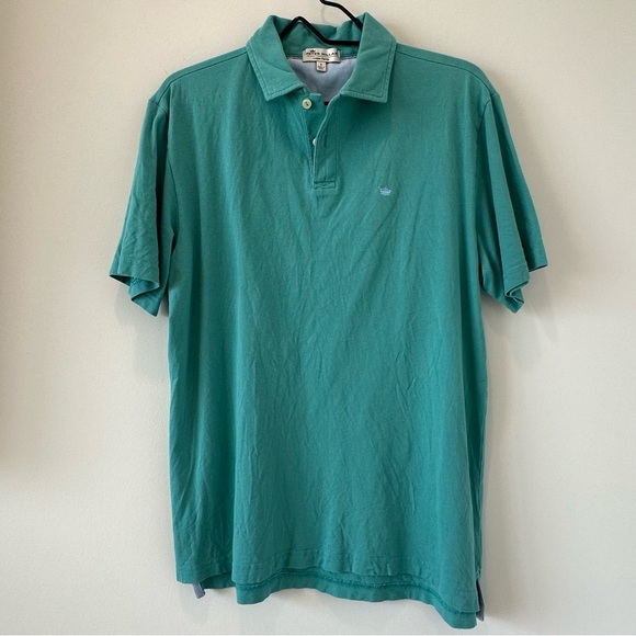 Peter Millar Other - Peter Millar Crown Finish Men’s Golf Polo Shirt Short Sleeve Resortwear Beachy